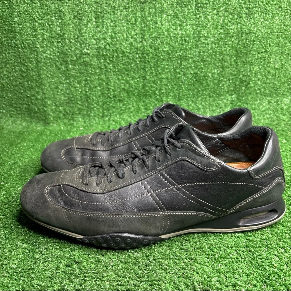 Cole Haan Air Men's‎ Size 9.5 Leather Comfort Black Fashion Sneakers C07623